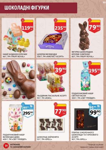 thumbnail - Шоколад, печиво та інші солодощі